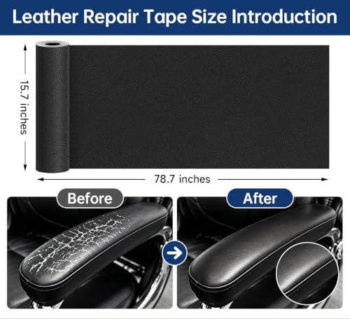 Leather Repair Tape, self-Adhesive Leather Repair Patch, - Image 2
