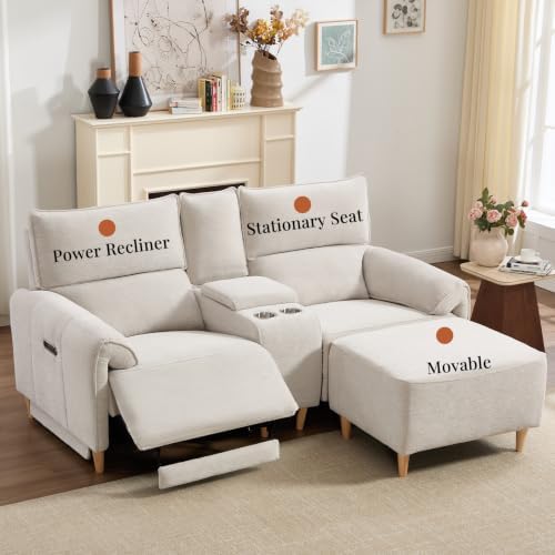ANJ Loveseat Left Recliner - Image 3