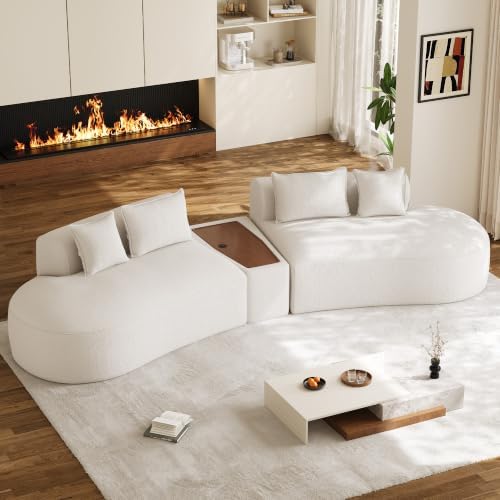 154" Oversized Sectional Sofa for Living Room, Modern Luxury Plush Chenille by DAMAIFROMFURNITURE