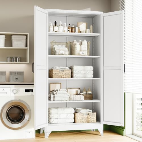 Letaya 76" H Metal Garage Storage Cabinets - Image 6