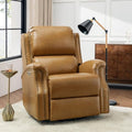 HULALA HOME Genuine Leather Recliner by HULALAHOME