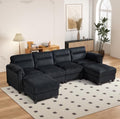 HAOMARKETS 115” Modular Sectional U Shaped Sofa by HAOMARKETS