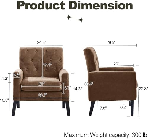Mid Century Modern Accent Chairs, or Waiting Room - Image 2