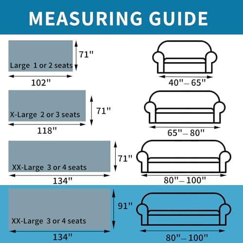 HAOMAIJIA Non Slip Couch Cover Sofa Covers - Image 4