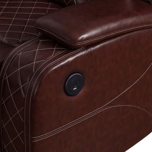 Electric Power Recliner Chair Living Room Furniture, Comfy Wide Lazy Home - Image 5