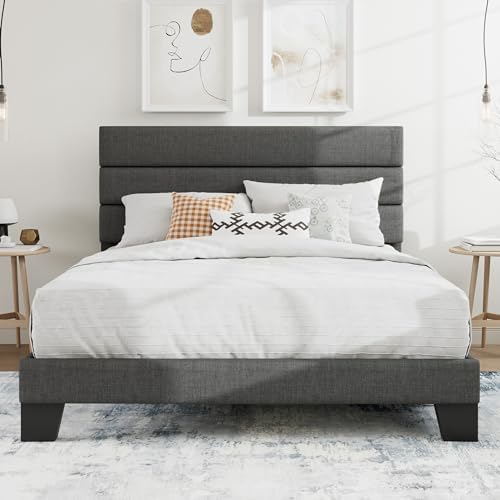 SHA CERLIN Full Platform Bed Frame by SHACERLIN