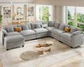Hanherry Modular Sectional Sofa, Cloud Couch by Hanherry