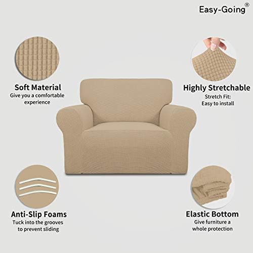 Easy-Going Stretch Oversized Chair Slipcover - Image 3