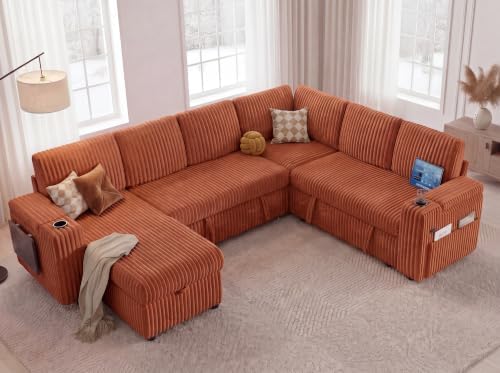 WEUP 111" Modular Sectional Sleeper Sofa - Image 2