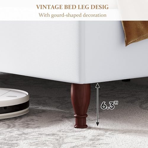 koorlian Queen Size Upholstered Bed Frame - Image 5