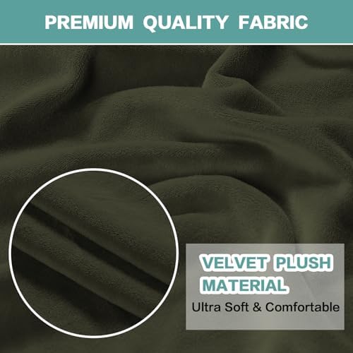 Turquoize Stretch Velvet Chair Cover Sofa Covers - Image 3