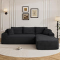 96" Boneless Cloud Sectional Couches by Flyida