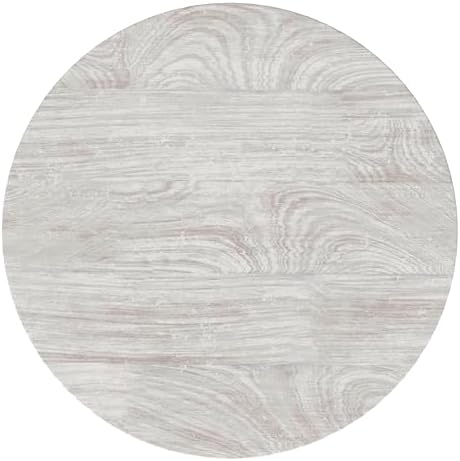 SIMPLIHOME Boyd 16" Wide Solid Wood Round End Table in White Wash - Image 4