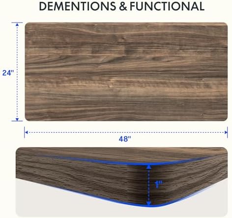 FLEXISPOT 48"x24" Whole Piece Desk Top - Image 2