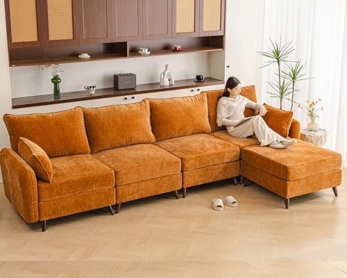 Rexulqo 135'' Modular Sectional Sofa by REXULQO