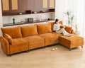 Rexulqo 135'' Modular Sectional Sofa by REXULQO
