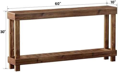 Rustic Farmhouse Console Table - Image 3