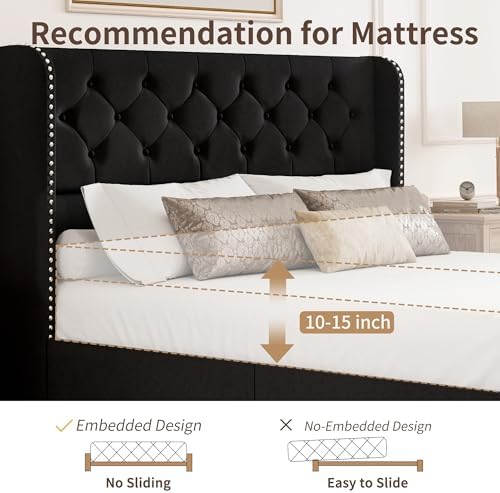 BRELTAM Queen Size Bed Frame - Image 6