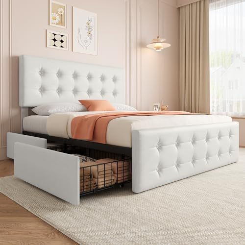 IDEALHOUSE Queen Size Bed Frame by IDEALHOUSE