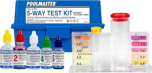 Poolmaster 5-Way Pool & Spa Water Test Kit by Poolmaster