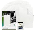 KING MOUNTAIN Iron-on Repair Patch 20 Pcs Pack, 100% Cotton Iron-on Repair Patch by ForABetterHomeLife
