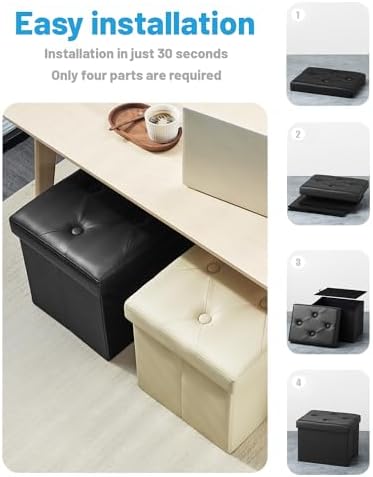 AmasSmile Ottoman with Storage - Image 6