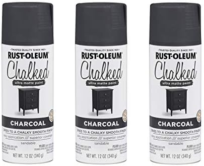 Rust-Oleum Chalked Ultra Matte Charcoal Spray Paint by Rust-Oleum