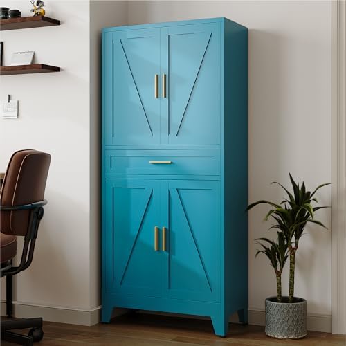 71 "Farmhouse Metal Filing Cabinet - Image 2