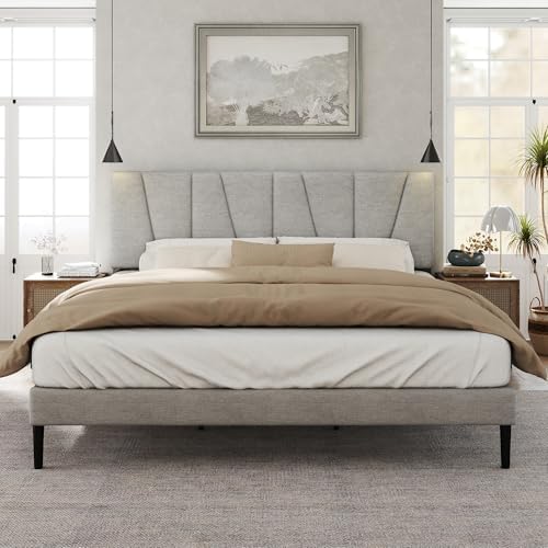 HAOARA King Size Bed Frame by HAOARA