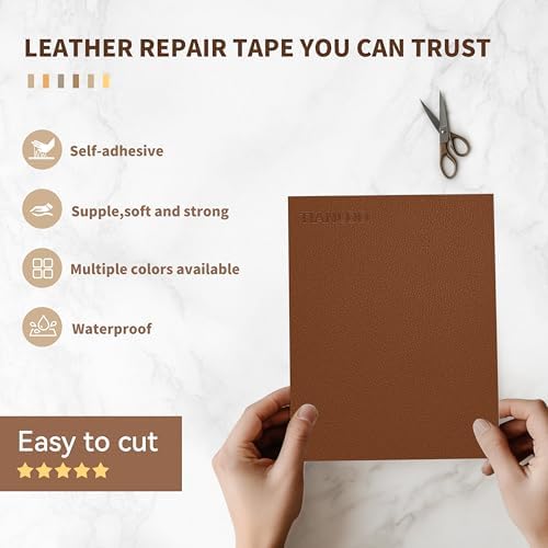 TIANLDD Leather Repair Tape, 16 x 80 Inches Self Adhesive Leather Repair - Image 3