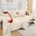 100% Waterproof Sectional Couch Covers, 2 Pieces L Shaped Sofa Cover by DeepDream