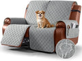 Ruaozz Waterproof Loveseat Recliner Covers, Non-Slip Sofa Covers, 2 Seater by RuaozzFurnitureCovers