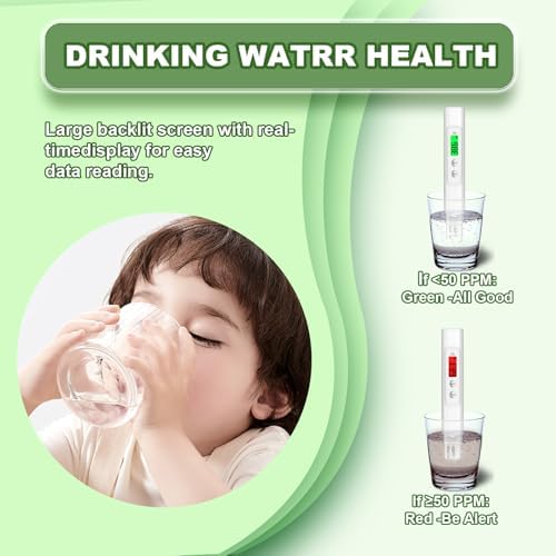 NJTY A11 TDS Water Tester, 0-9990 ppm, Color-Coded Display - Image 5