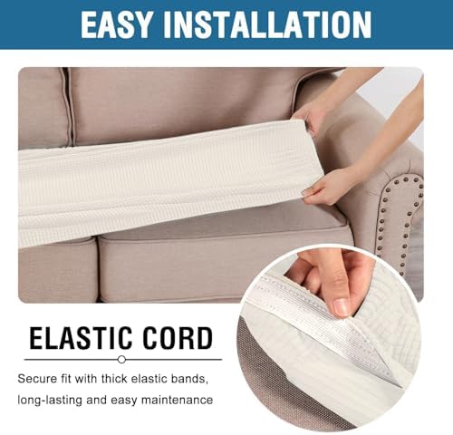 H.VERSAILTEX Super Stretch Individual Seat Cushion Covers - Image 5