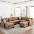 122.8" Large Sectional Couches for Living Room by ZXDesign