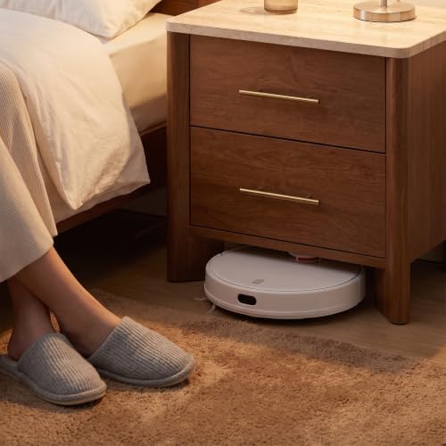 Nightstand with 2 Drawers, Marble Top Night Stand, 23.6” Bedside Table - Image 5