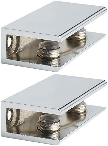 Alise Glass Shelf Brackets Chrome, Holders by Alise