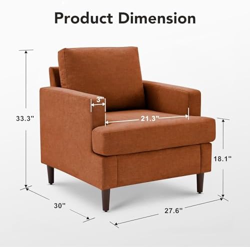 Weture Mid-Century Accent Chair, 2 Pack - Image 2