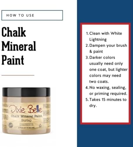 Dixie Belle Paint Company Chalk Mineral Paint - Image 3