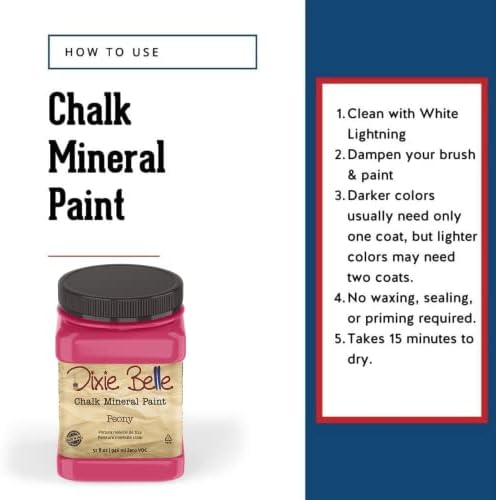 Dixie Belle Paint Company Chalk Mineral Paint - Image 3
