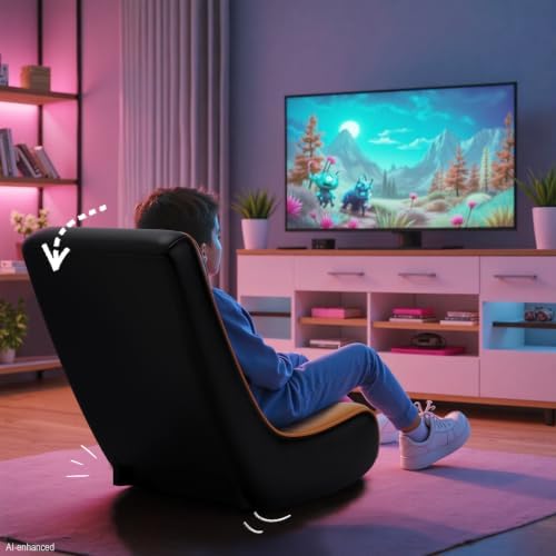 GTPLAYER Floor Rocking Gaming Chair – Floor Rolling Game Chairs - Image 2