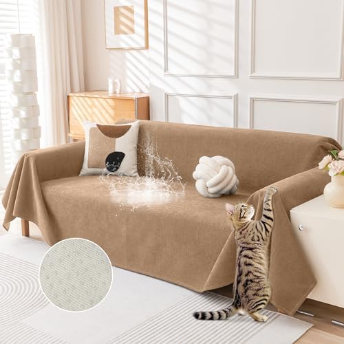 Deep Dream Cat-Scratch Resistant Couch Cover, Waterproof Sofa Cover by DeepDream