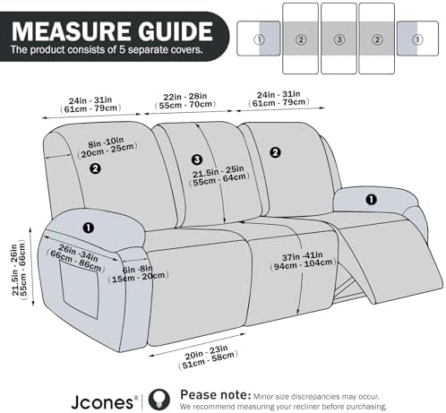 Stretch Recliner Sofa Cover - Image 5