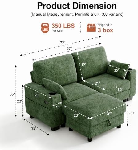 Vipbear Modular Sectional Sofa - Image 2