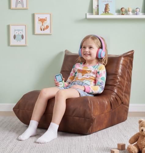 Hobestluk Bean Bag Chair Leather Togo Sofa Memory Foam by YourHomeDeservesMore
