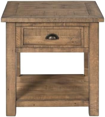 Martin Svensson Home Monterey Solid Wood End Table, Reclaimed Natural by Unknown