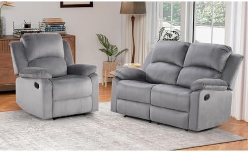 EBELLO Manual Reclining Couch Set by EBELLO