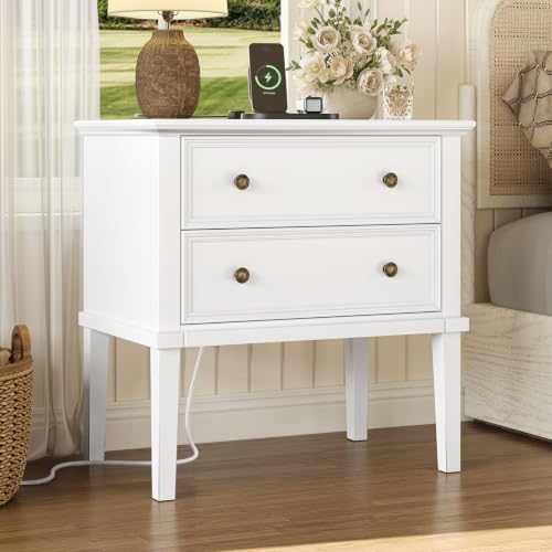 IKENO Solid Wood Nightstand by IKENO