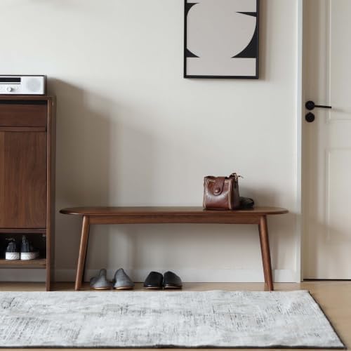 100% Solid Oak Dining Bench, Wood Bench - Image 2