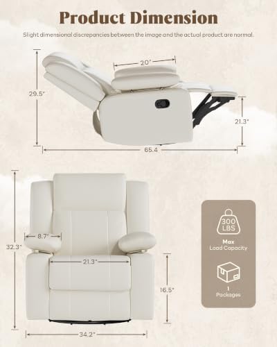 Nursery Rocking Chair w/ Adjustable Armrests - Image 2